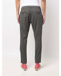 Pantalon chino gris foncé Dondup