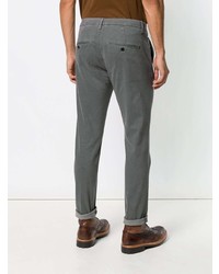 Pantalon chino gris foncé Dondup