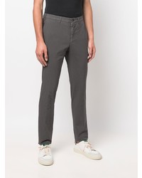 Pantalon chino gris foncé Incotex