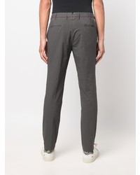 Pantalon chino gris foncé Incotex