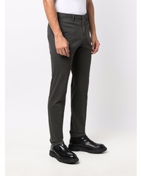 Pantalon chino gris foncé Incotex