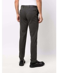 Pantalon chino gris foncé Incotex