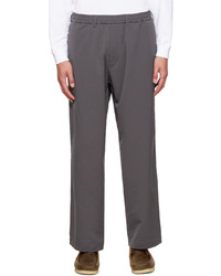 Pantalon chino gris foncé Nanamica