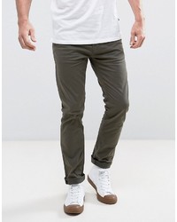 Pantalon chino gris foncé Nudie Jeans