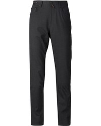 Pantalon chino gris foncé