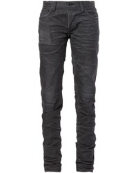 Pantalon chino gris foncé