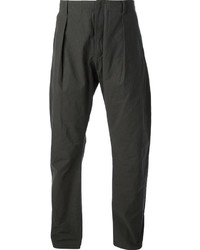 Pantalon chino gris foncé