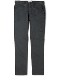 Pantalon chino gris foncé