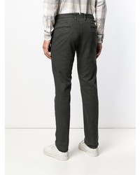 Pantalon chino gris foncé Incotex