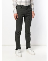 Pantalon chino gris foncé Incotex