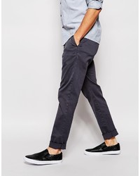 Pantalon chino gris foncé YMC