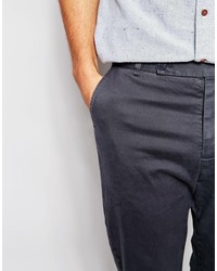 Pantalon chino gris foncé YMC