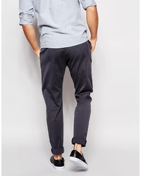 Pantalon chino gris foncé YMC