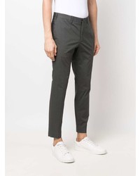 Pantalon chino gris foncé Incotex