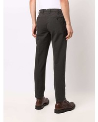 Pantalon chino gris foncé Incotex