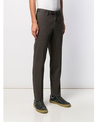 Pantalon chino gris foncé Incotex