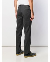 Pantalon chino gris foncé Incotex