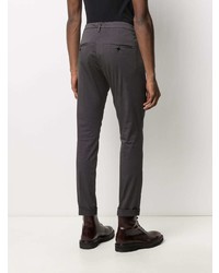 Pantalon chino gris foncé Dondup