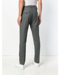 Pantalon chino gris foncé Dondup