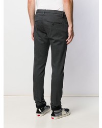 Pantalon chino gris foncé Dondup