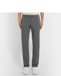 Pantalon chino gris foncé Incotex