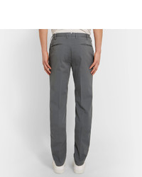 Pantalon chino gris foncé Incotex