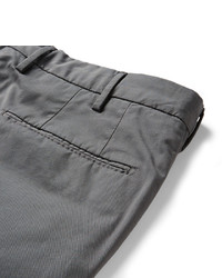 Pantalon chino gris foncé Incotex