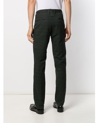 Pantalon chino gris foncé Incotex