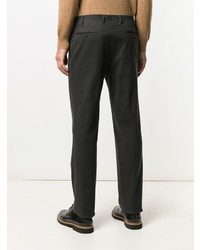 Pantalon chino gris foncé Canali