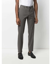 Pantalon chino gris foncé Incotex