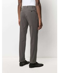 Pantalon chino gris foncé Incotex