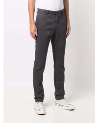 Pantalon chino gris foncé Incotex