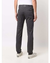 Pantalon chino gris foncé Incotex