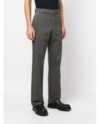 Pantalon chino gris foncé Aspesi