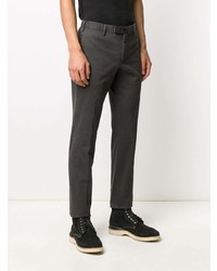 Pantalon chino gris foncé Incotex