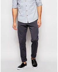 Pantalon chino gris foncé YMC