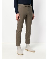 Pantalon chino gris Incotex