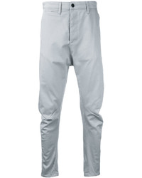 Pantalon chino gris Bassike