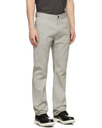 Pantalon chino gris Alexander McQueen