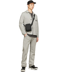 Pantalon chino gris Alexander McQueen