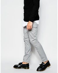 Pantalon chino gris Asos