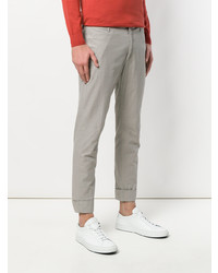 Pantalon chino gris Paolo Pecora