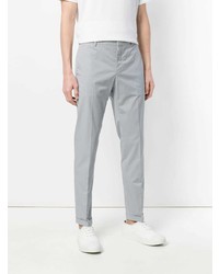 Pantalon chino gris Prada