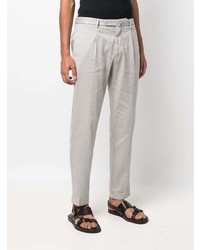 Pantalon chino gris Dell'oglio