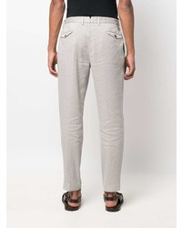 Pantalon chino gris Dell'oglio