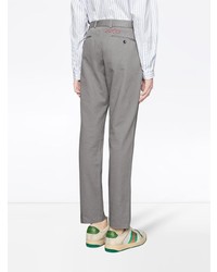 Pantalon chino gris Gucci