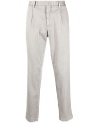 Pantalon chino gris Dell'oglio