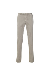 Pantalon chino gris Dell'oglio