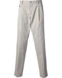 Pantalon chino gris Dolce & Gabbana
