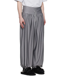 Pantalon chino gris Fumito Ganryu